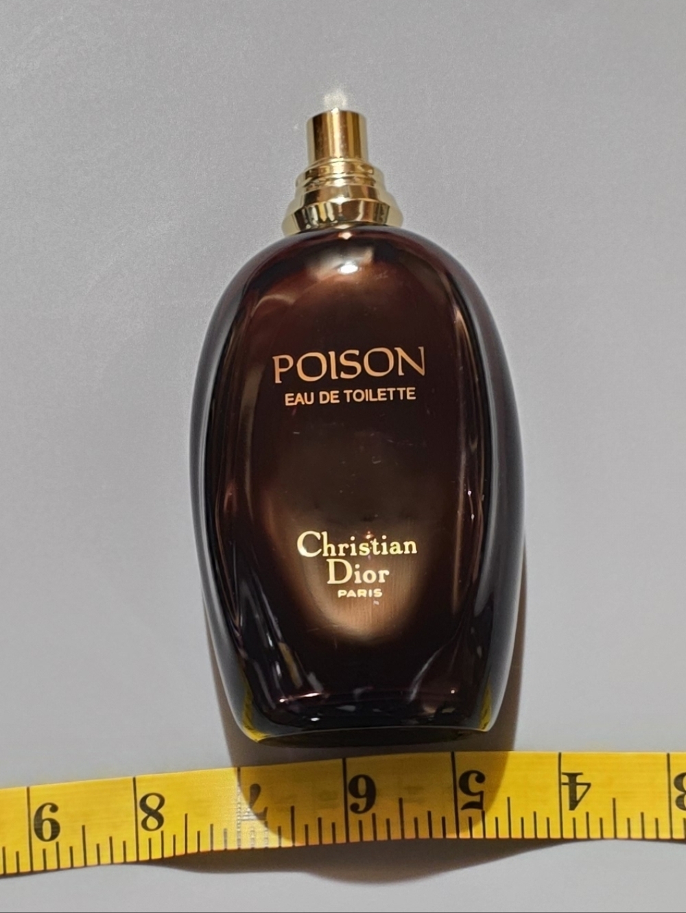 Christian Dior Poison Original Formula 200ml 6.8 Fl Oz Made In France 65% Full - Picture 2 of 6